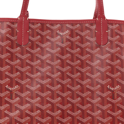 Goyard Goyardine Reversible Anjou PM Red 12 of 17