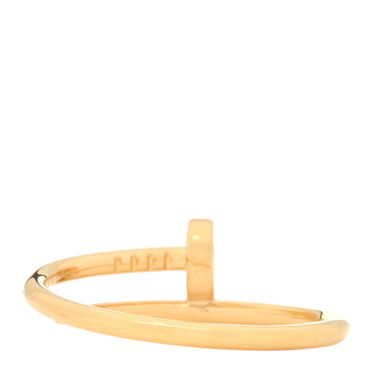Cartier 18K Yellow Gold Small Juste Un Clou Ring 59 8.75 3 of 4