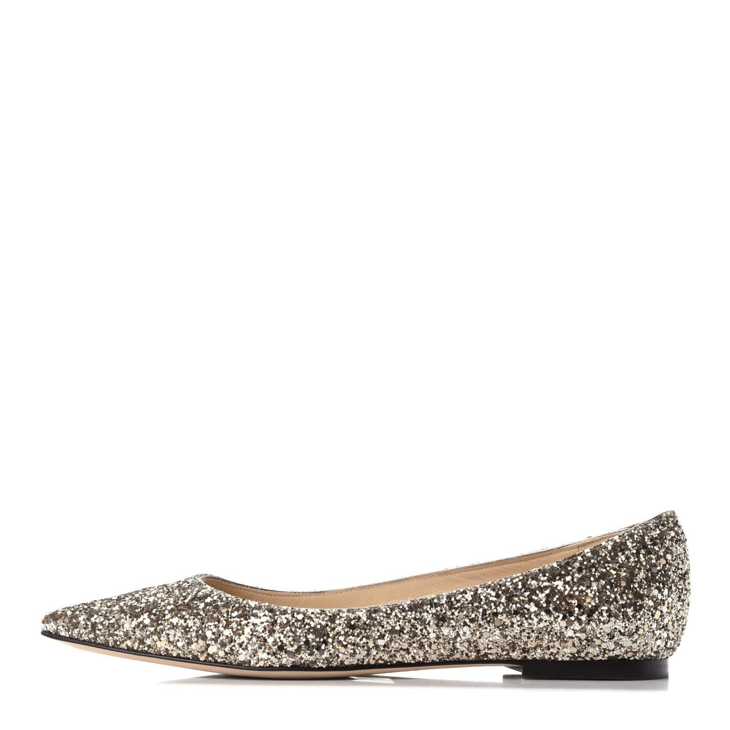 Glitter Alina Flats 35 Antique Gold
