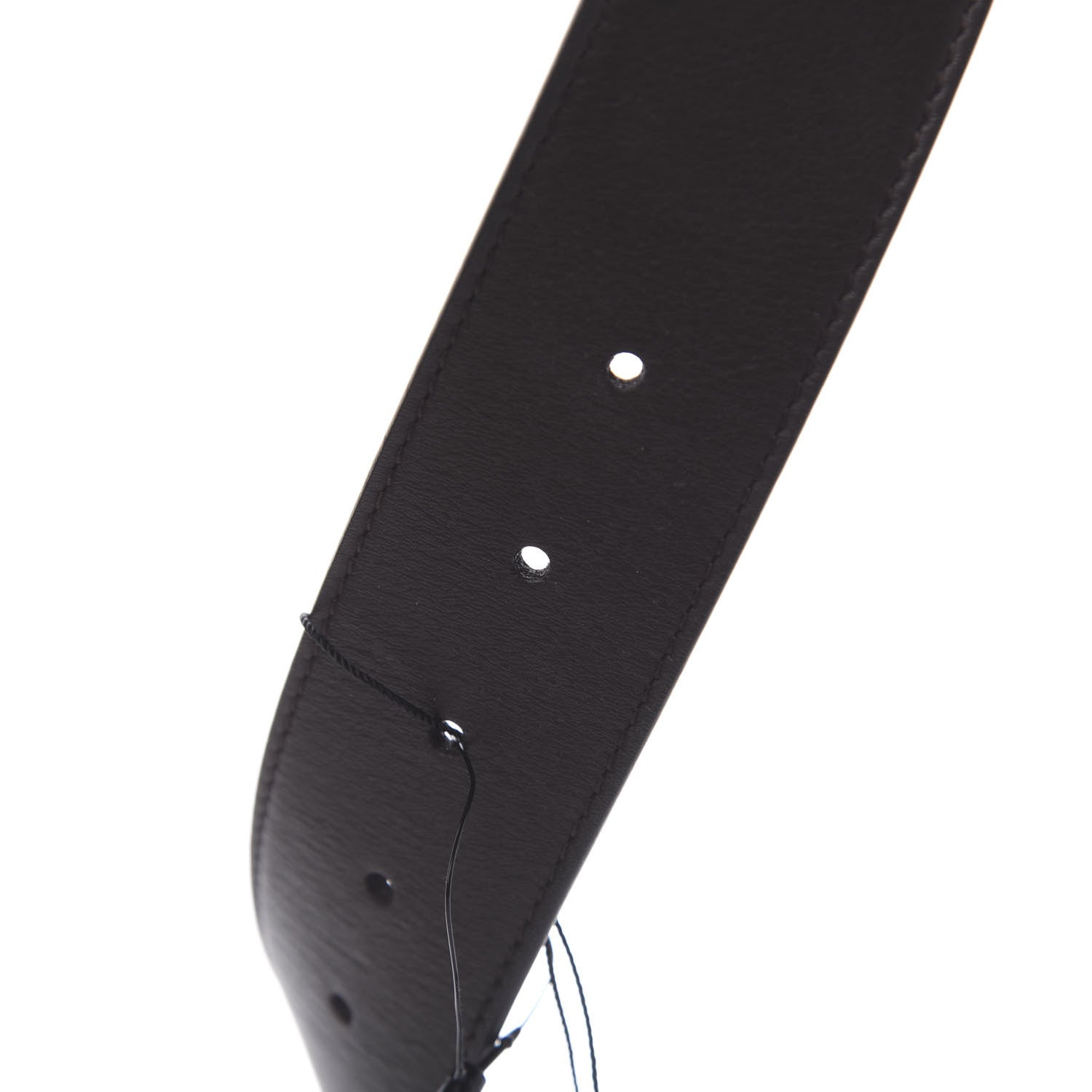 Gucci Calfskin Double G 40mm Belt 85 34 Dark Cocoa 4 of 5