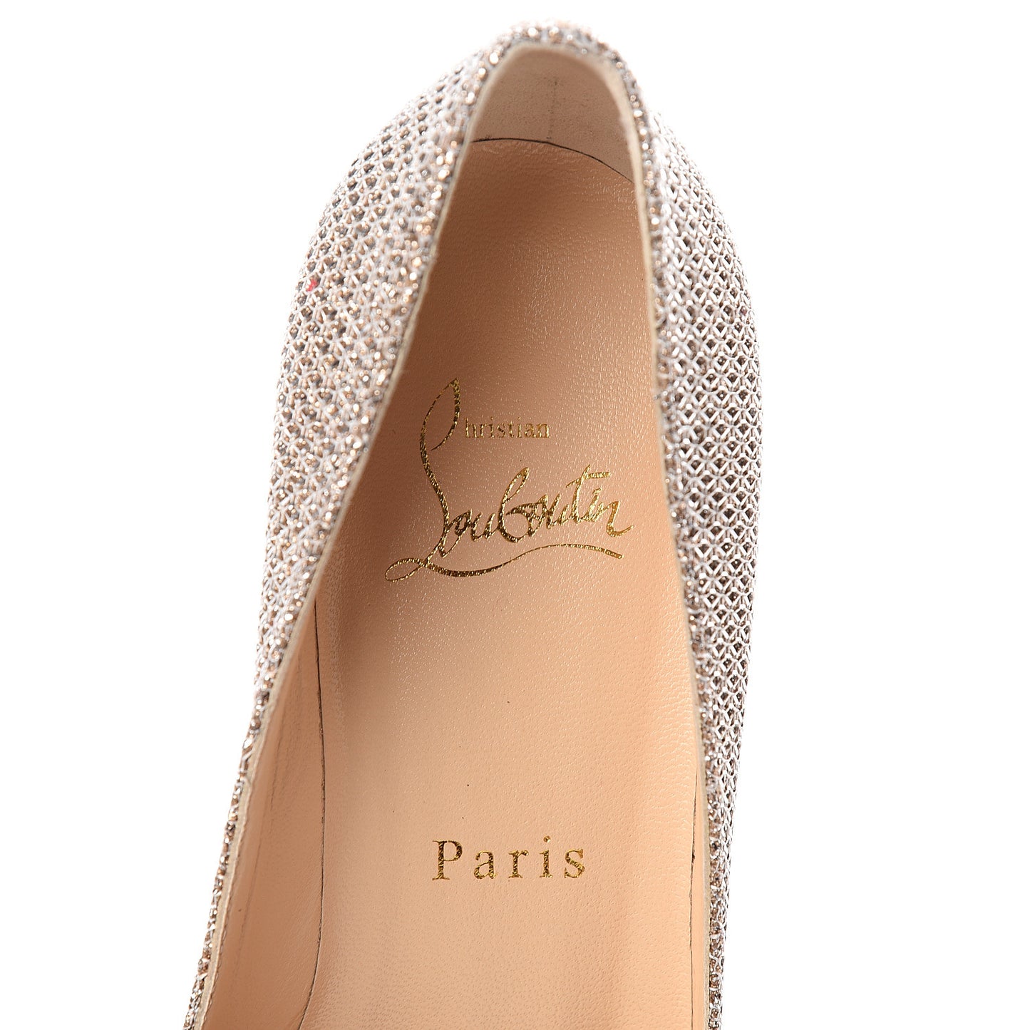 Glitter Diams Eloise 85 Pumps 37.5 Colombe