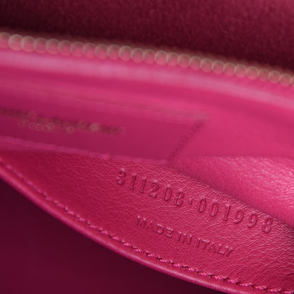 Saint Laurent Calfskin Medium Classic Y Cabas Fuchsia 7 of 19