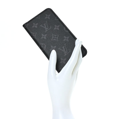 Louis Vuitton Monogram Eclipse iPhone XS Max Folio Case Black 2 of 6
