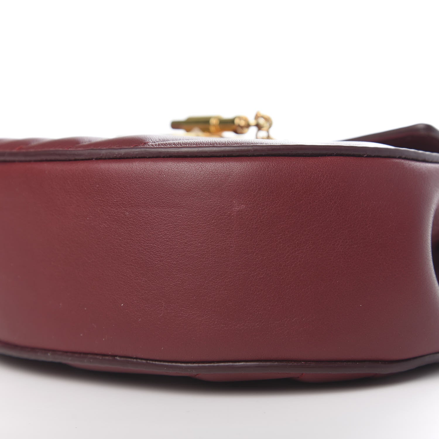 Chloe Calfskin Quilted Mini Drew Bijou Shoulder Bag Plum Purple 10 of 11