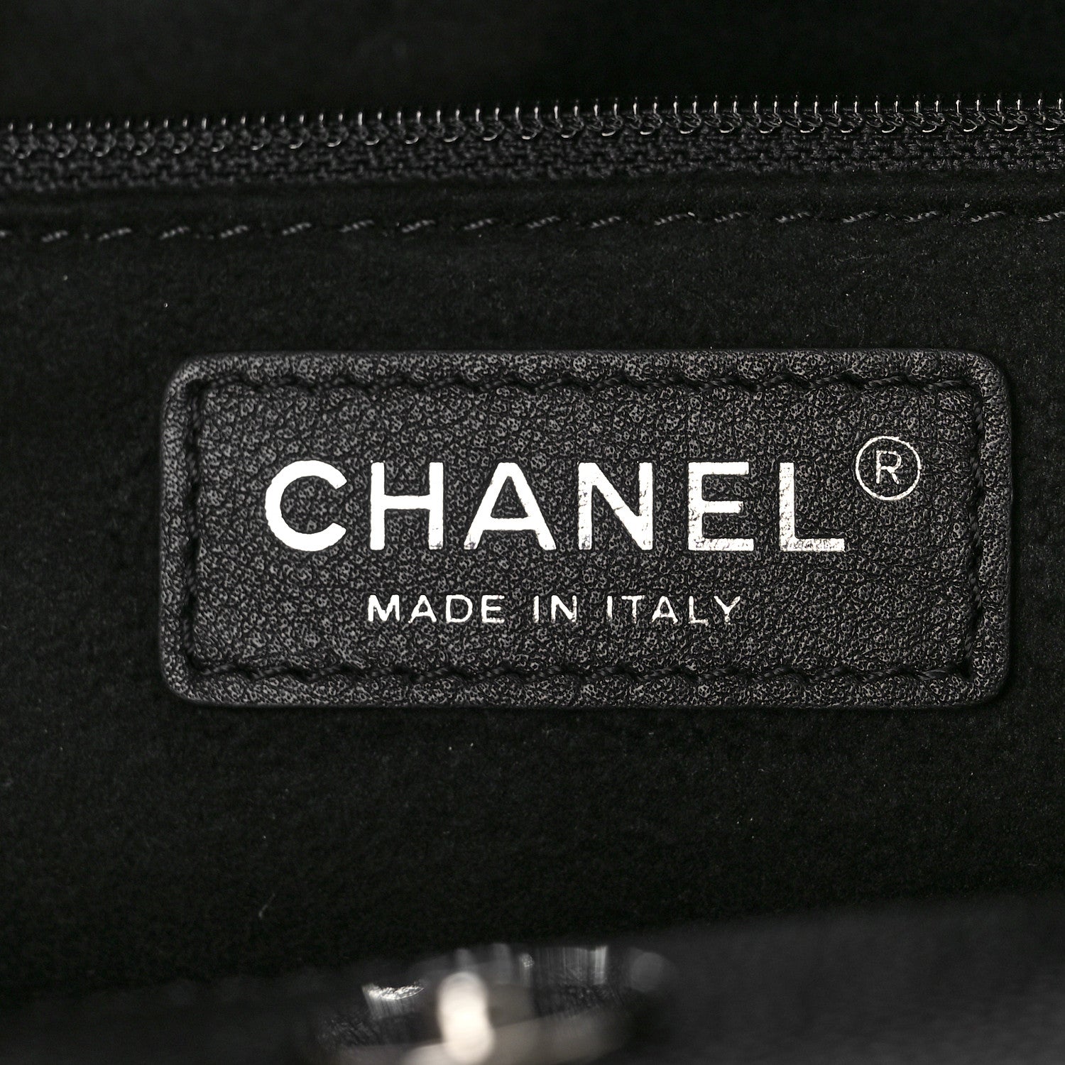Chanel Caviar Large Studded Deauville Tote Black 6 of 9