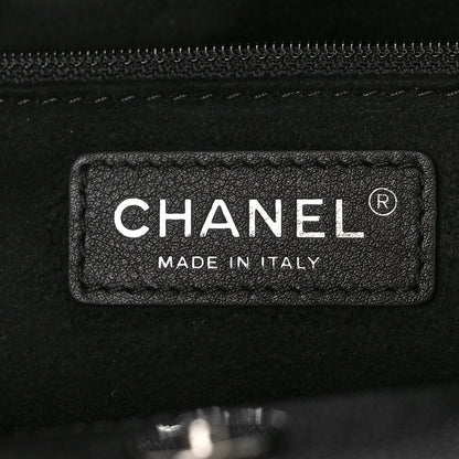 Chanel Caviar Large Studded Deauville Tote Black 6 of 9