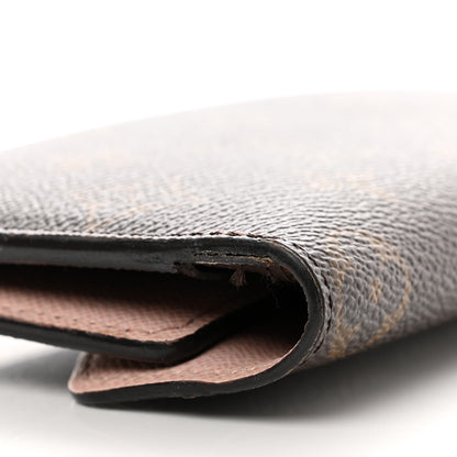 Louis Vuitton Monogram Josephine Wallet Rose Ballerine 10 of 13