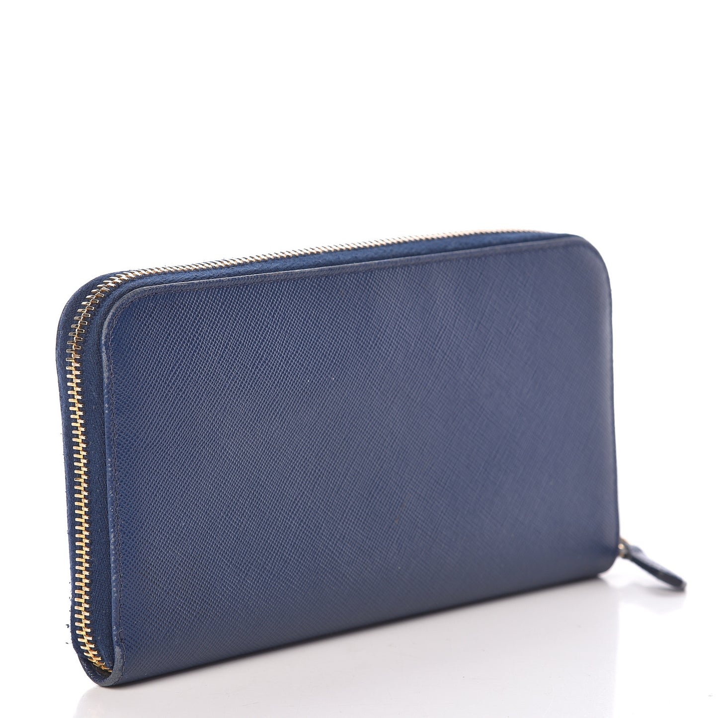 Saffiano Metal Zip Around Wallet Baltico