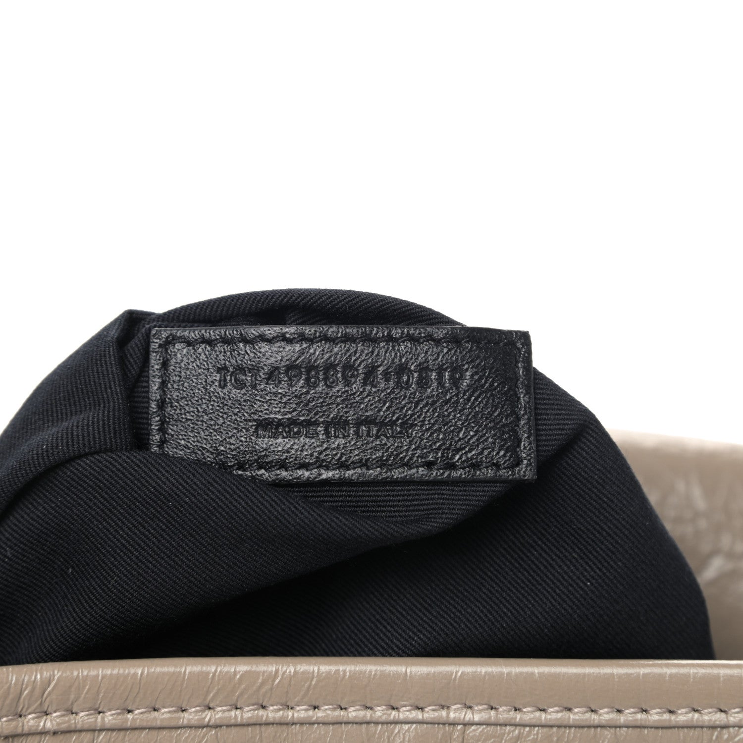 Saint Laurent Crinkled Calfskin Matelasse Monogram Medium Niki Chain Satchel Light Natural 8 of 9