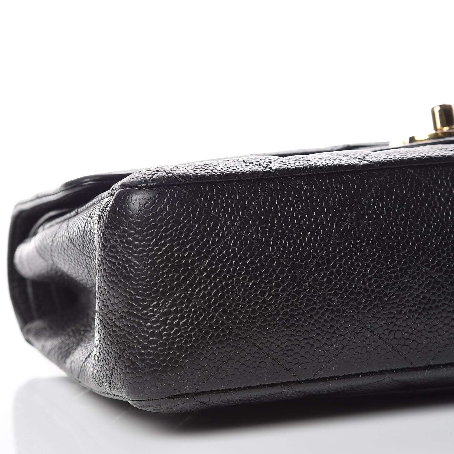 Chanel Caviar Quilted Medium Double Flap Black 13 of 19