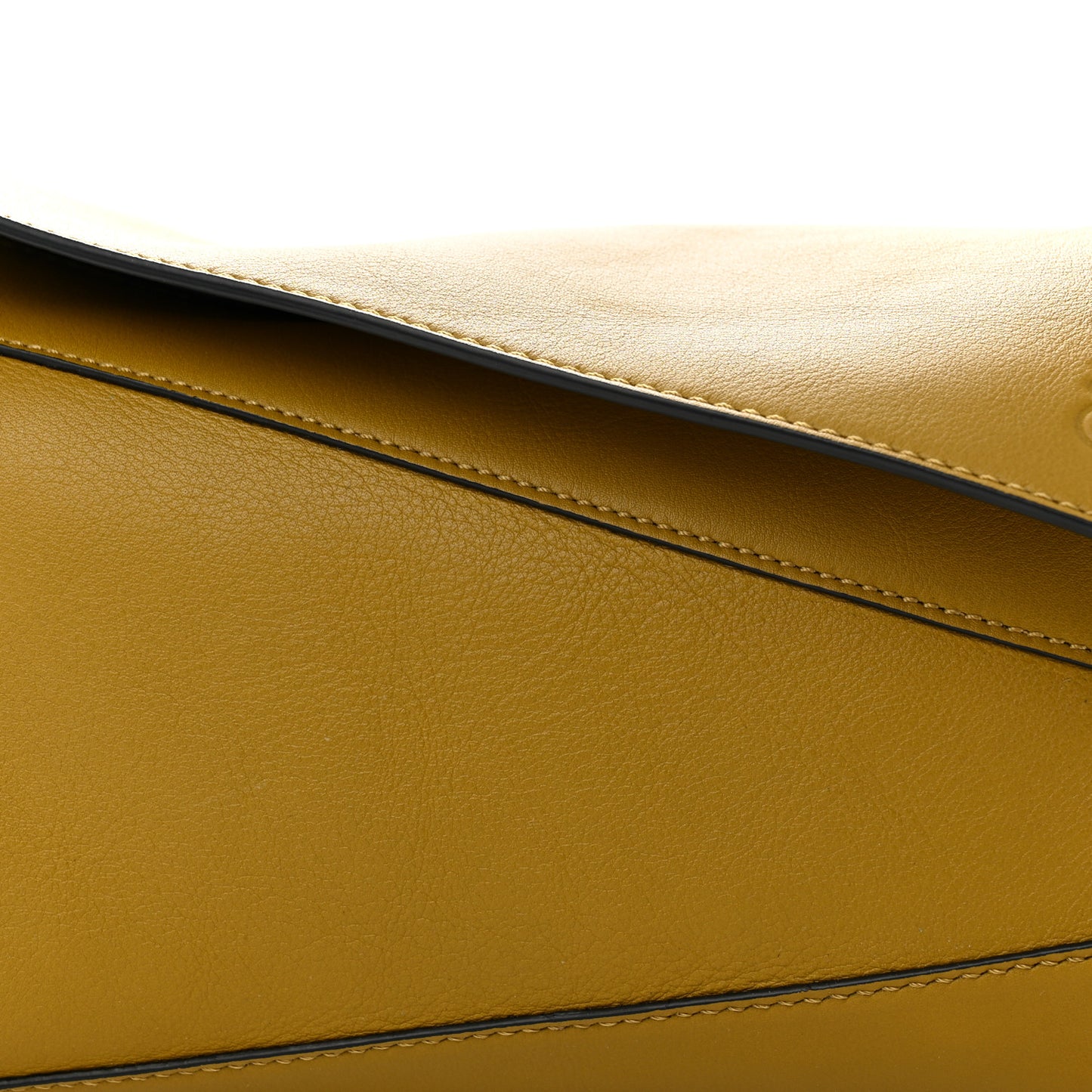 Calfskin Puzzle Hobo Ochre