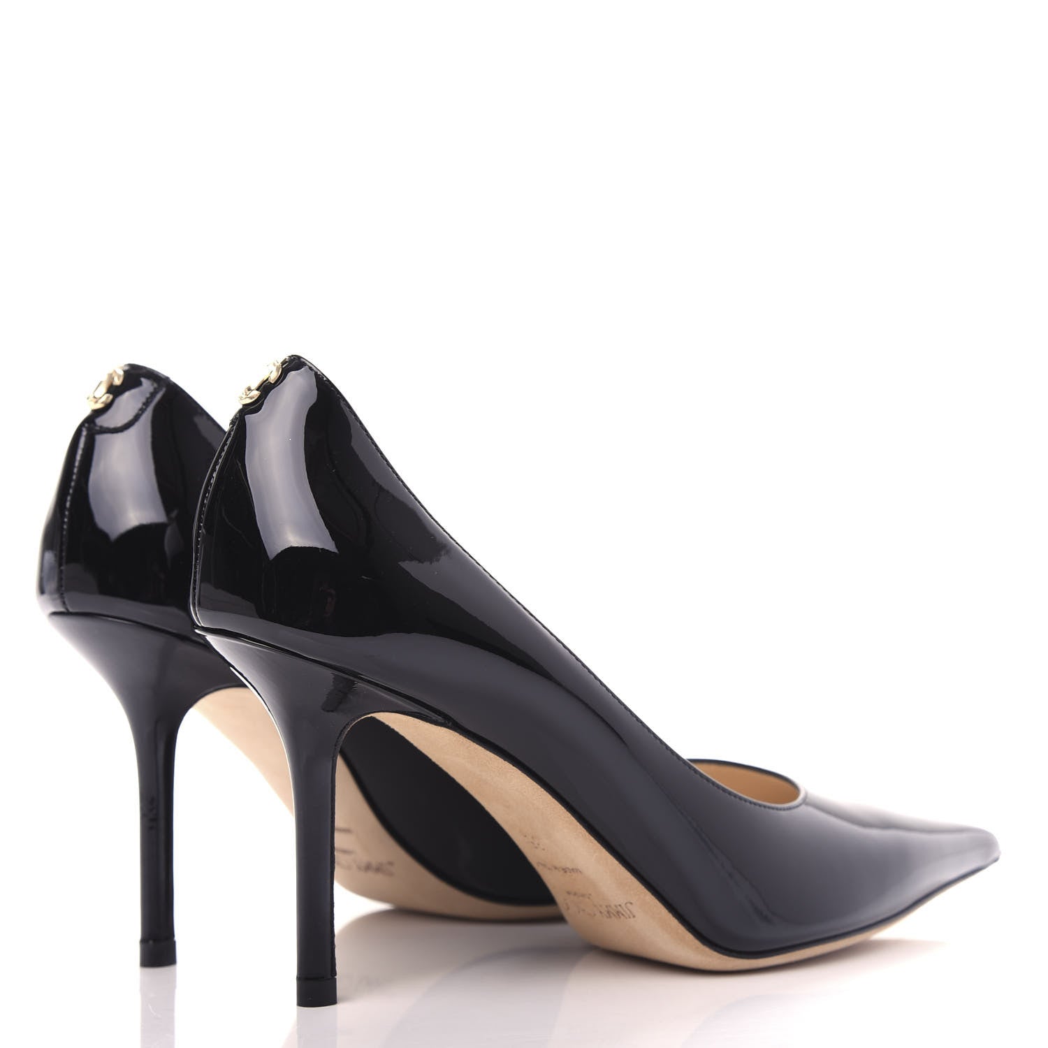 Jimmy Choo Patent Love 85 Pumps 36 Black 4 of 10