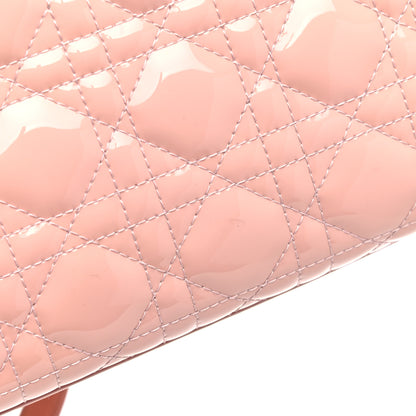 Christian Dior Patent Cannage Large Lady Dior Light Pink 10 of 13