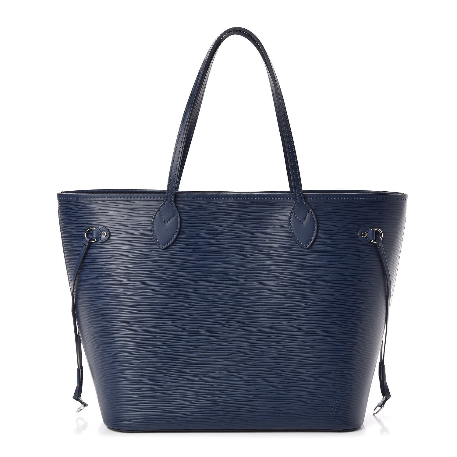 Louis Vuitton Epi Neverfull MM Indigo 3 of 9