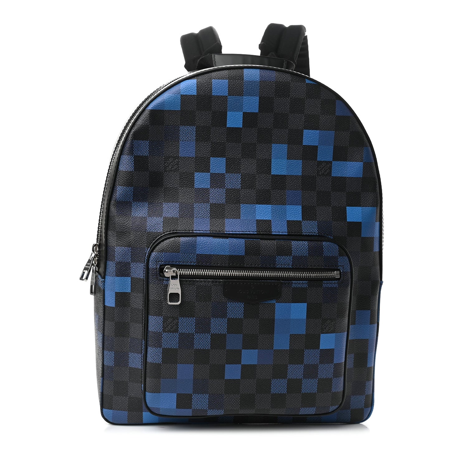Damier Graphite Pixel Josh Backpack Blue