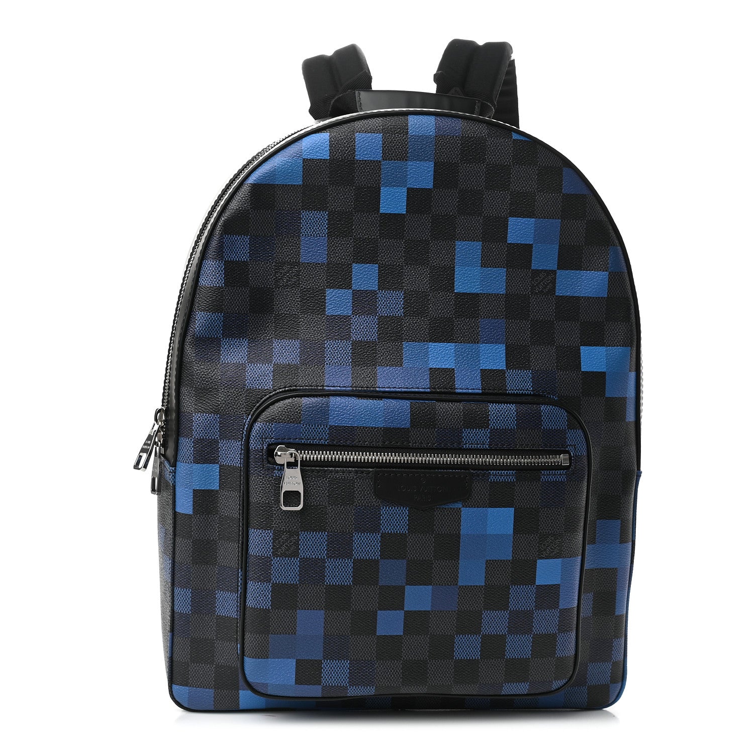 Louis Vuitton Damier Graphite Pixel Josh Backpack Blue 1 of 8