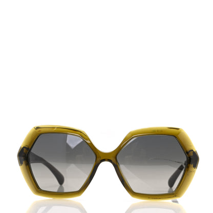 Chanel Acetate Round Sunglasses 5367 Olive 2 of 8