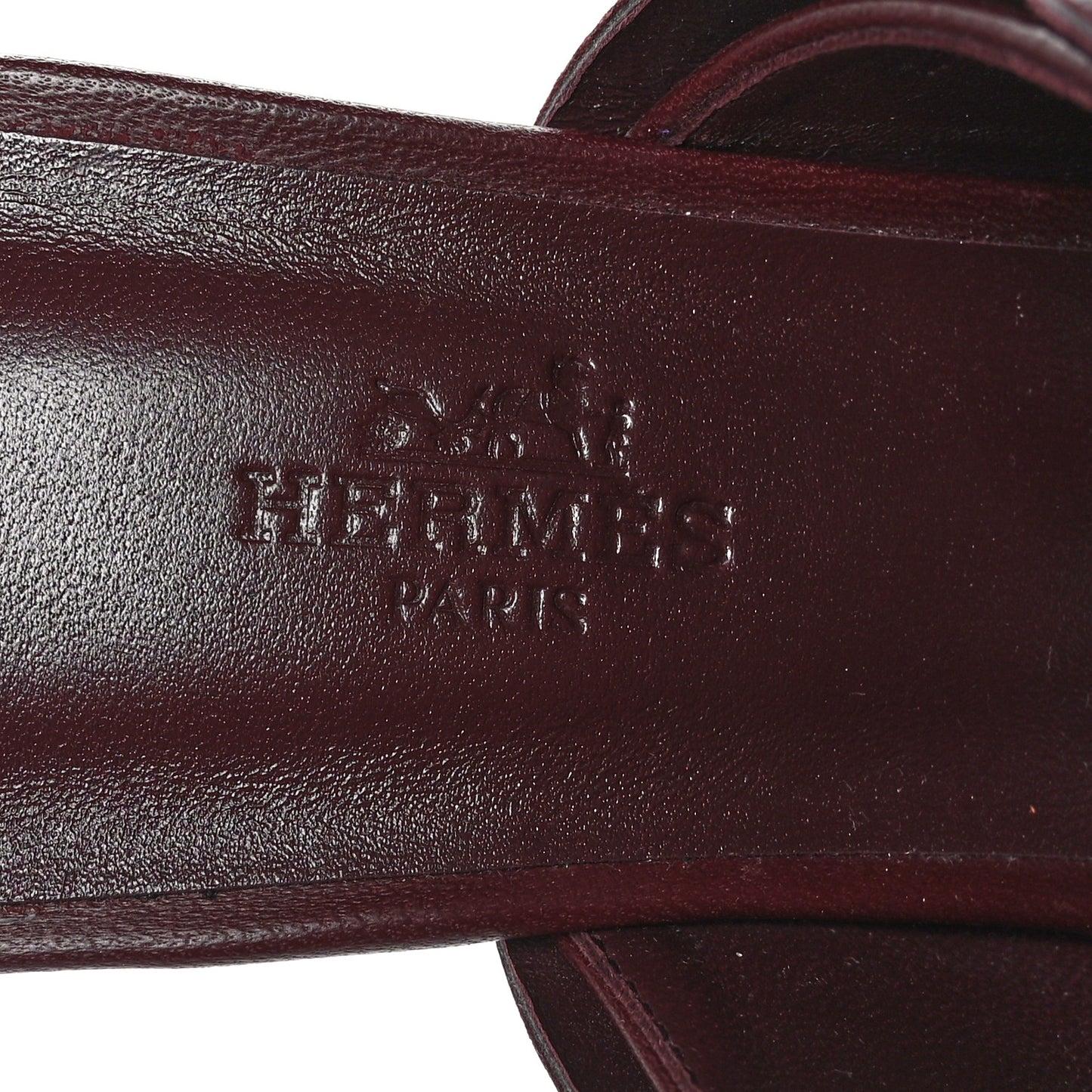 Nappa Hanna 95 Sandal 38 Marron Mahogany