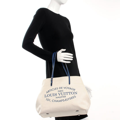 Louis Vuitton Toile Articles De Voyage Cabas MM Saphir 2 of 9