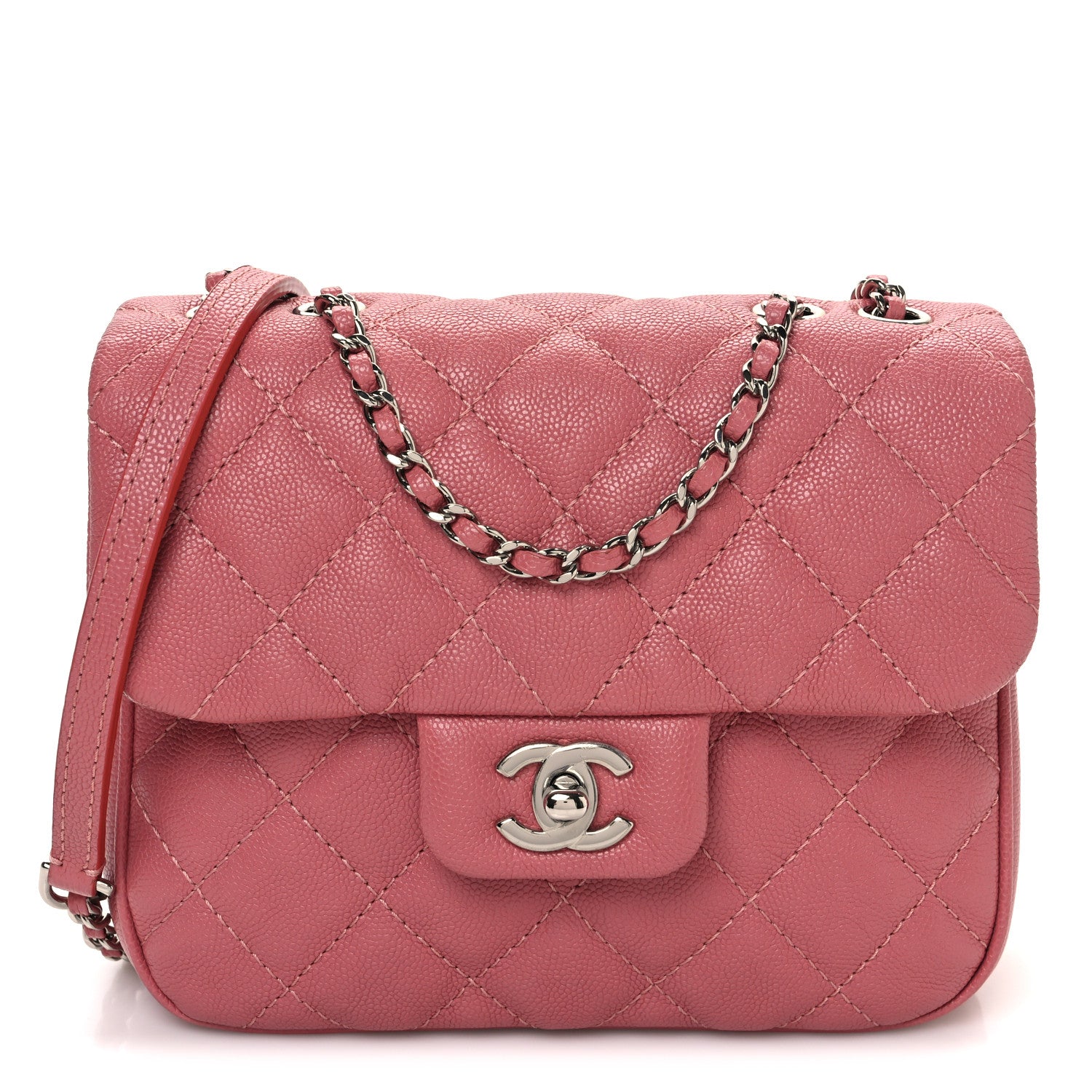 Chanel Caviar Quilted Small Urban Companion Flap Pink 1 of 11
