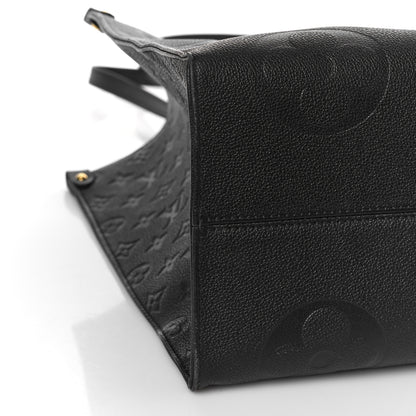 Louis Vuitton Empreinte Monogram Giant Onthego GM Black 7 of 8