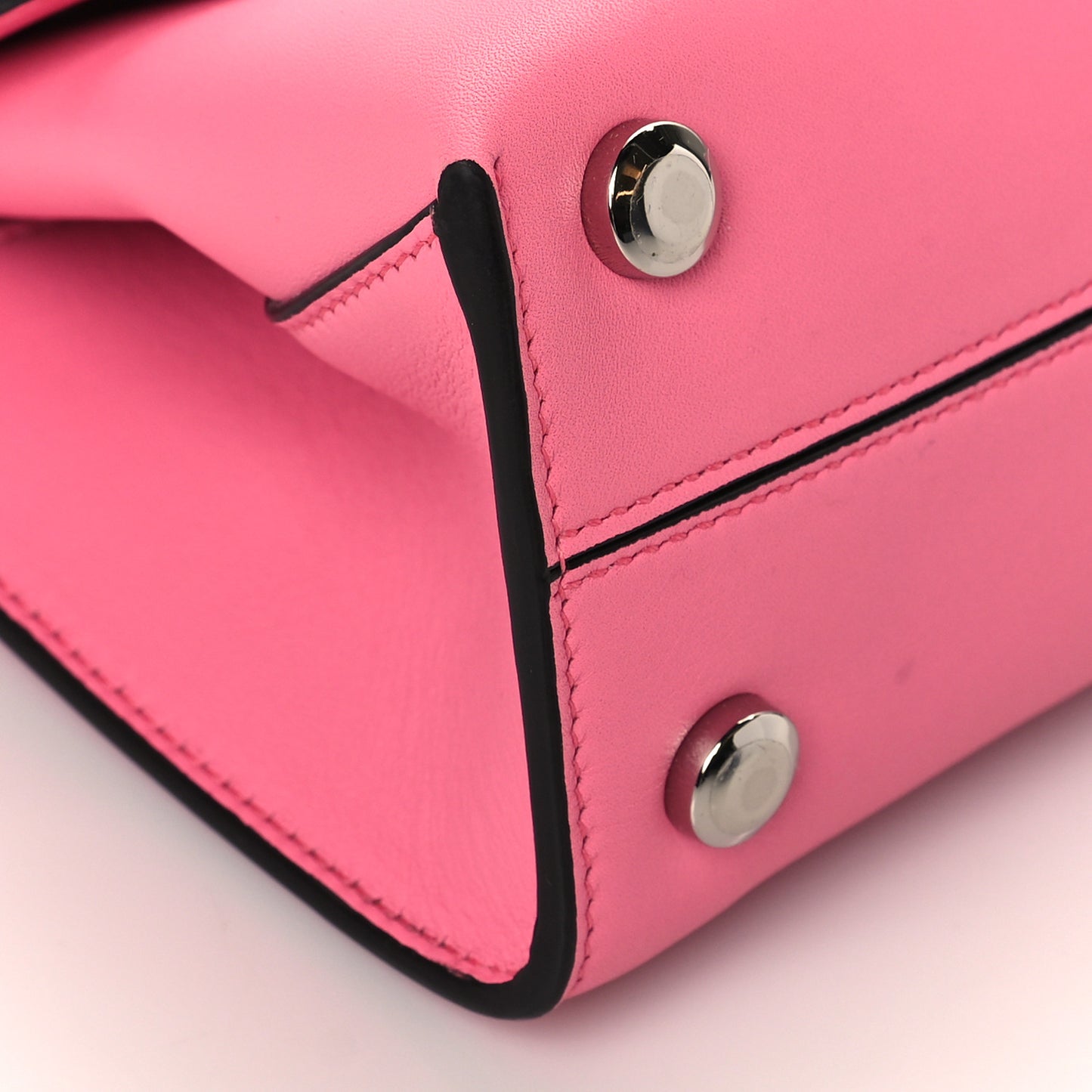 Calfskin Trifolio Swing Bag Peonia