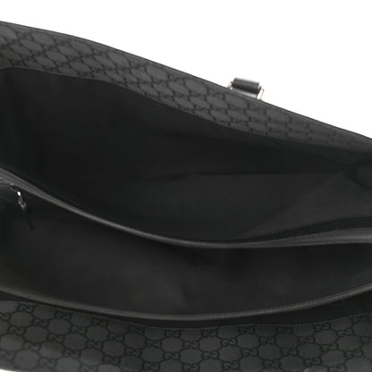 Gucci Nylon Monogram Executive Bag Black 5 of 11