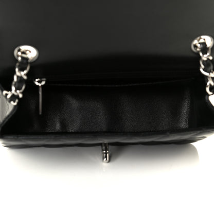 Chanel Lambskin Quilted Mini Rectangular Flap Black 6 of 22