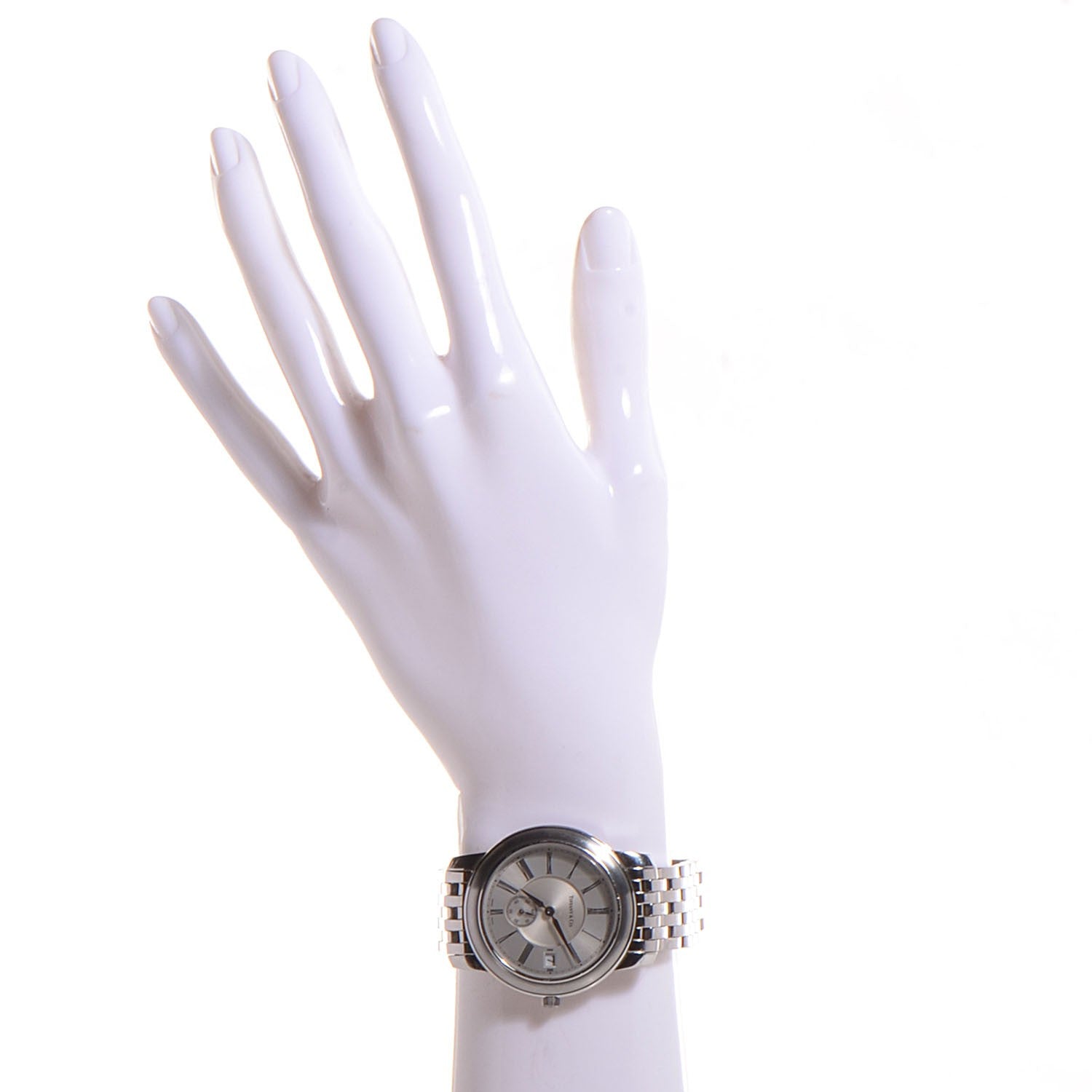 Tiffany Stainless Steel 36mm Mark Resonator Quartz Watch 2 of 5