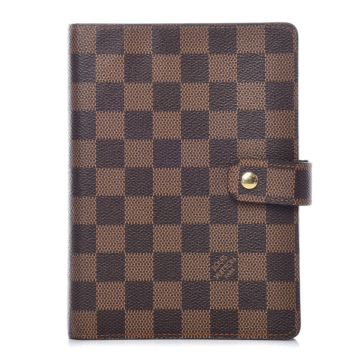 Damier Ebene Medium Ring Agenda Cover