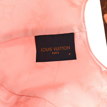 Louis Vuitton Polyester Silk Monogram LV Get Ready Cap M Pink 8 of 11