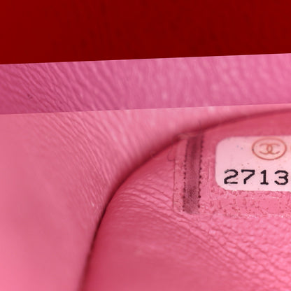 Chanel Caviar Quilted Medium Double Flap Pink 7 of 11
