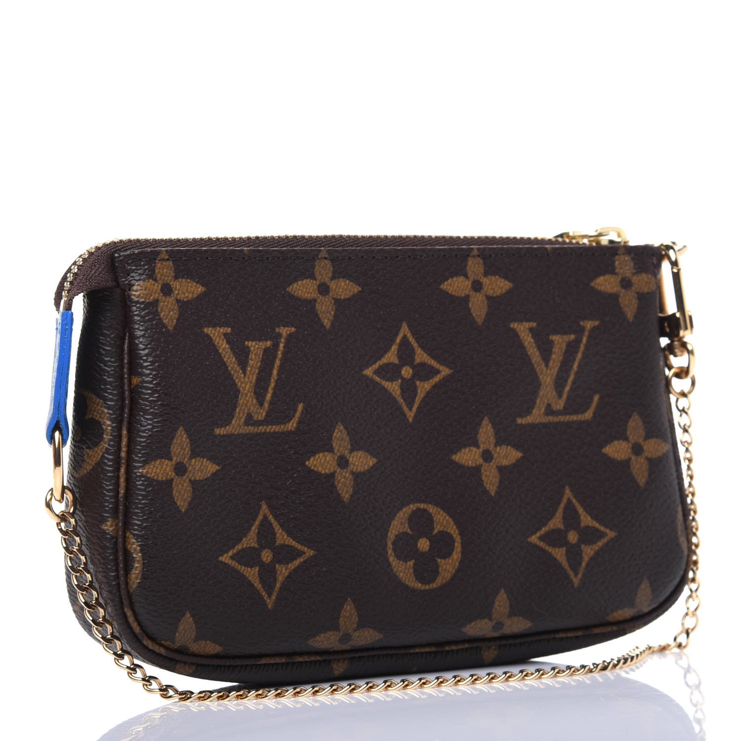 Louis Vuitton Monogram 2019 Christmas Animation Mini Venice Pochette Accessories Blue 3 of 10