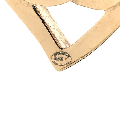 Chanel Metal CC Heart Coco In Love Earrings Gold 4 of 5