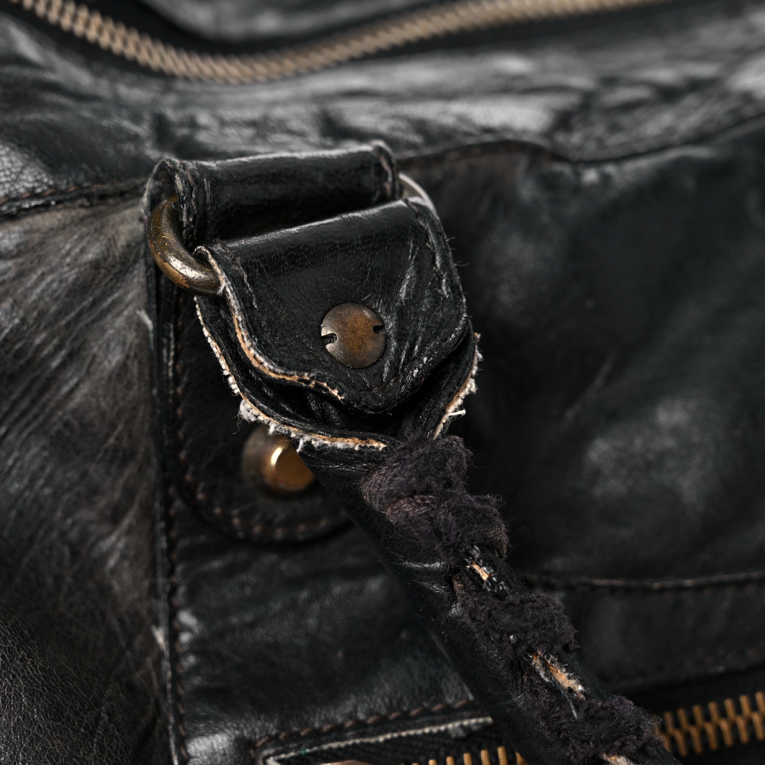 Balenciaga Agneau Classic Hardware Work Black 24 of 24
