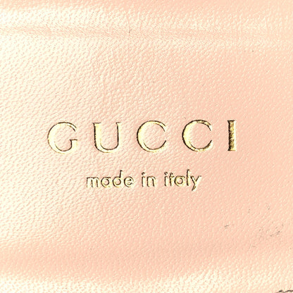 Gucci Malaga Kid GG Marmont Flat Slide Sandals 38 Black 7 of 9