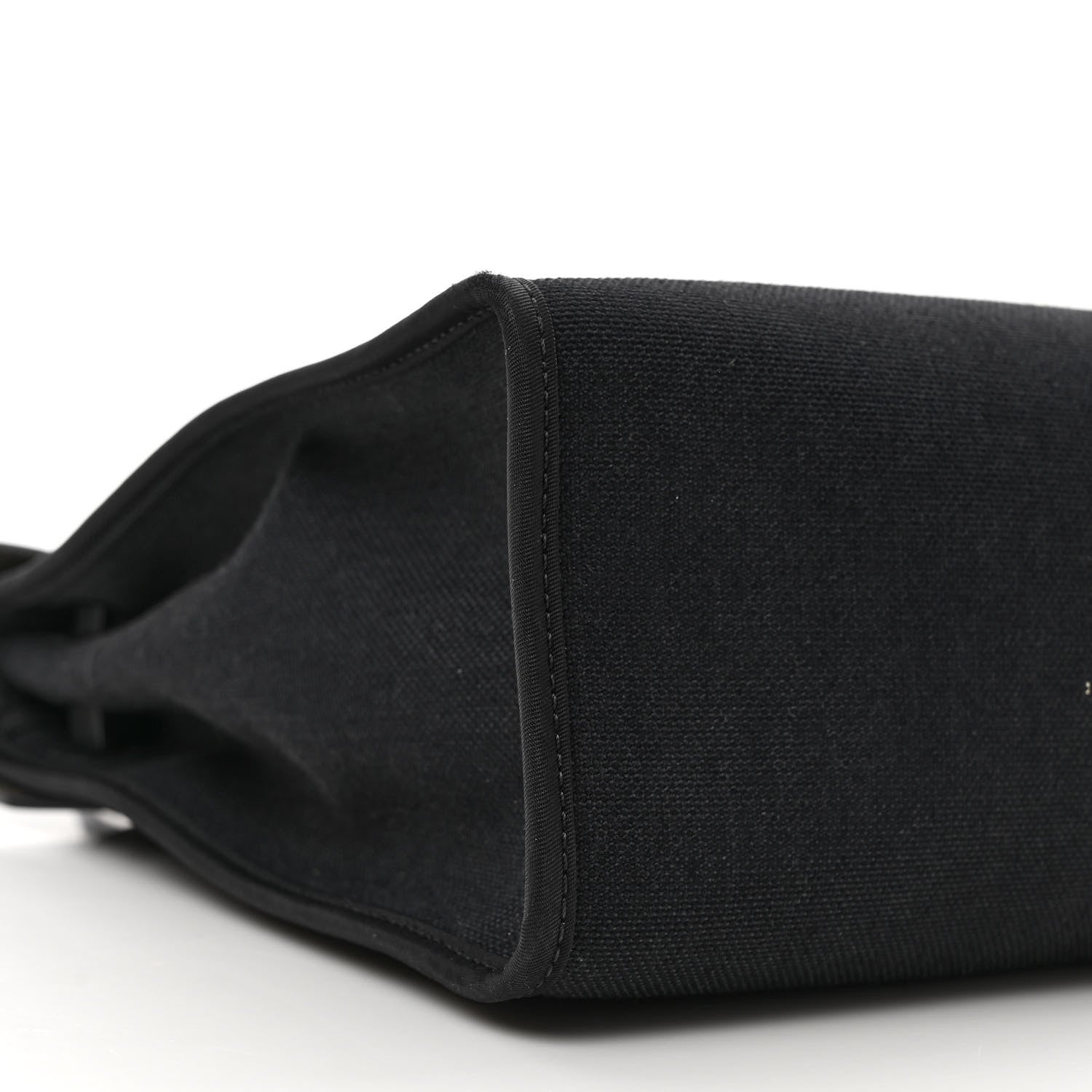 Hermes Military Toile Vache Hunter Herbag Zip PM 31 Black 8 of 11
