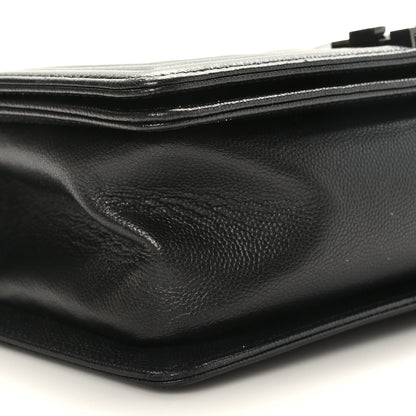 Chanel Caviar Quilted Medium Boy Flap So Black 8 of 9