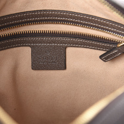 Gucci GG Supreme Monogram Web Small Ophidia Shoulder Bag Brown 5 of 8