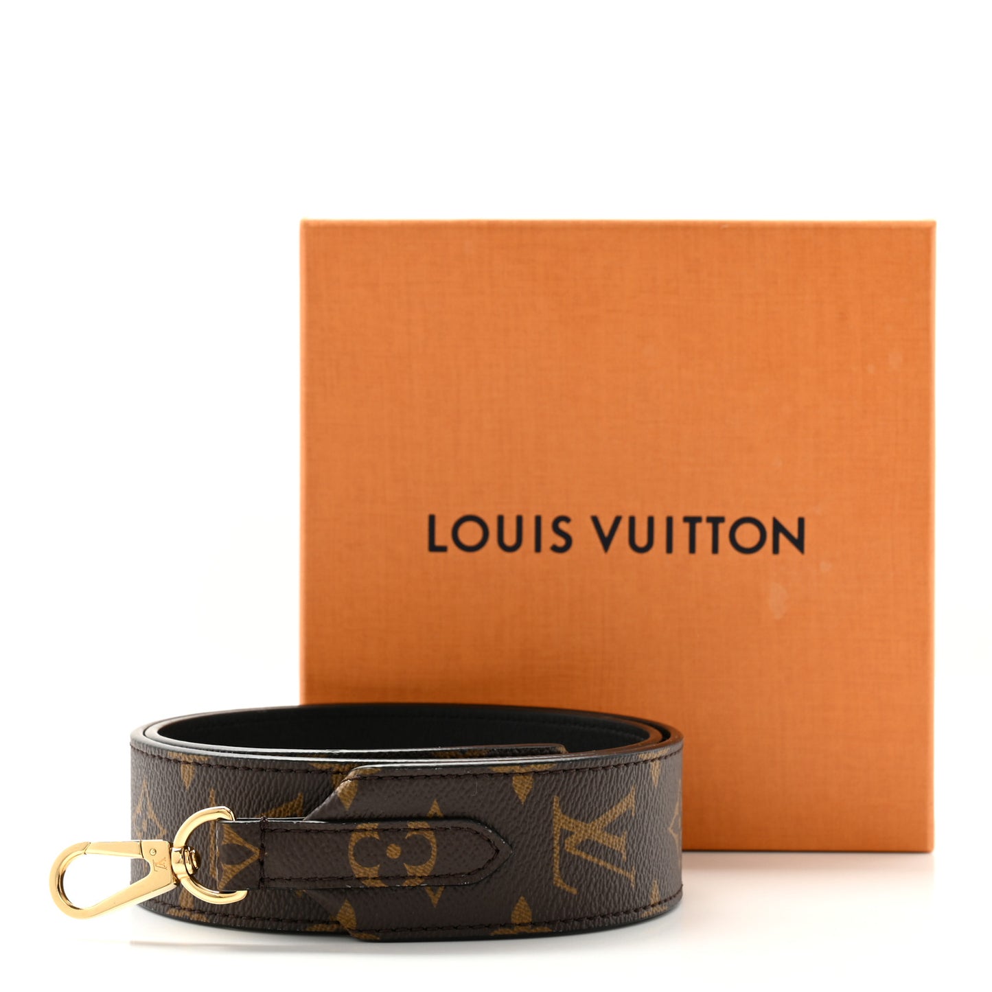 Monogram Bandouliere Shoulder Strap Black