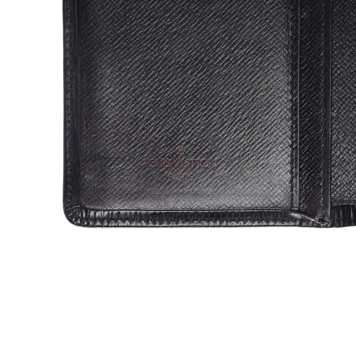 Epi French Purse Wallet Black