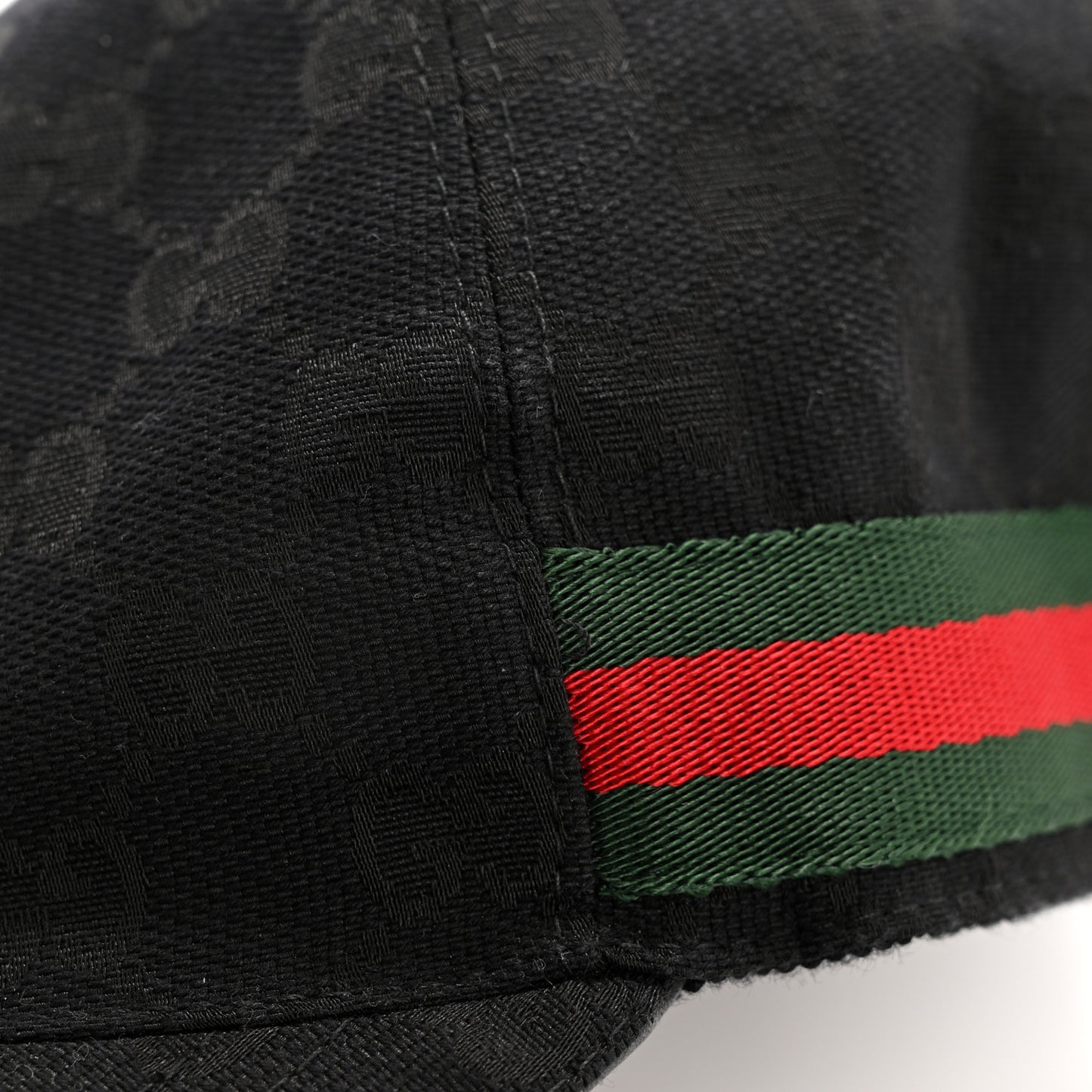 Monogram Web Baseball M Black
