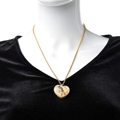 Louis Vuitton Inclusion Heart Necklace White 2 of 6