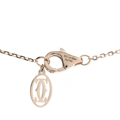 Cartier 18K Pink Gold Diamond XS D'Amour Pendant Necklace 5 of 6