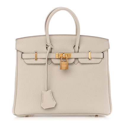 Hermes Togo Birkin 25 Beton 1 of 11