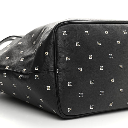 Givenchy Textured Coated Canvas Print Large Antigona Tote Black 7 of 8