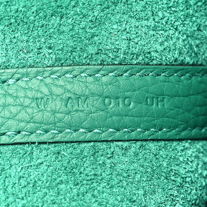 Hermes Taurillon Clemence Picotin Lock 18 PM Vert Jade Vert Jade 7 of 11