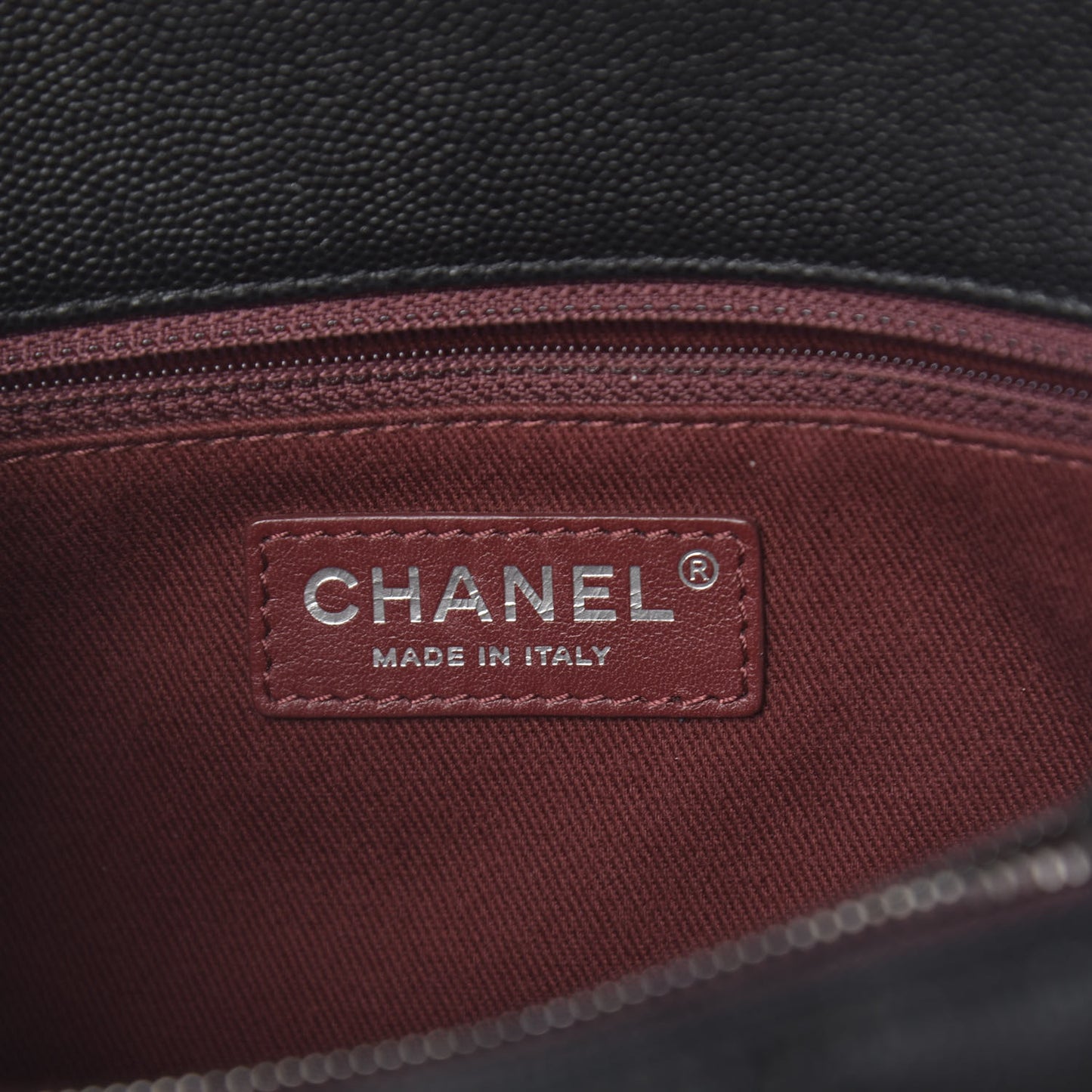 Caviar Quilted Small Coco Handle Flap Black