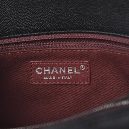 Chanel Caviar Quilted Small Coco Handle Flap Black 6 of 11