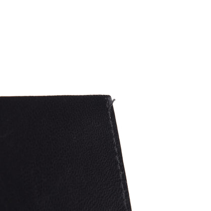 Saint Laurent Calfskin Crocodile Embossed Kate Monogram Tassel Chain Wallet Black 9 of 10